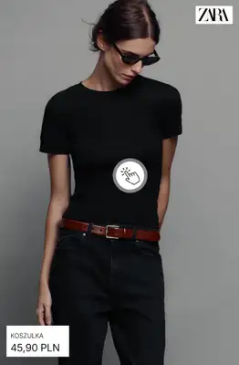 Zara - gazetka promocyjna Odzież basic dla niej od piątku 09.10  - strona 5