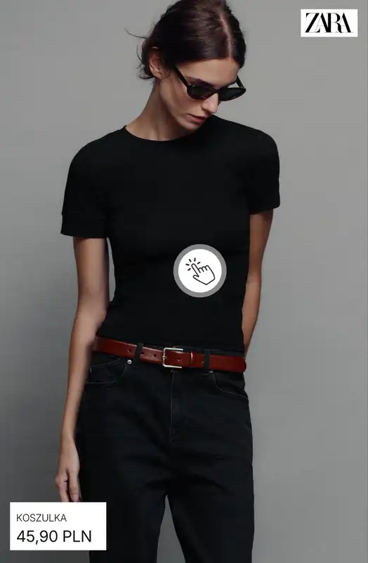 Zara - gazetka promocyjna Odzież basic dla niej od piątku 09.10  - strona 5