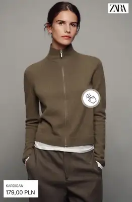 Zara - gazetka promocyjna Odzież basic dla niej od piątku 09.10  - strona 8