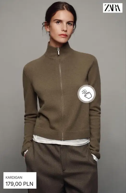 Zara - gazetka promocyjna Odzież basic dla niej od piątku 09.10  - strona 8