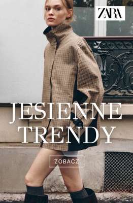 Zara - gazetka promocyjna Jesienne trendy od soboty 10.10 