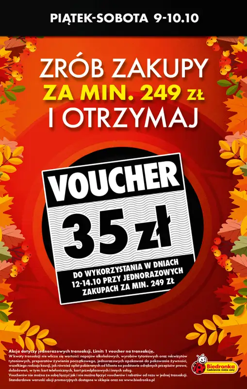 Biedronka - gazetka promocyjna Weekendowe okazje od piątku 09.10 do soboty 10.10 - strona 4
