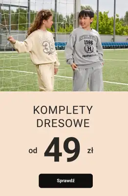 Smyk - gazetka promocyjna Komplety dresowe - od 49 zł od piątku 09.10 do czwartku 15.10