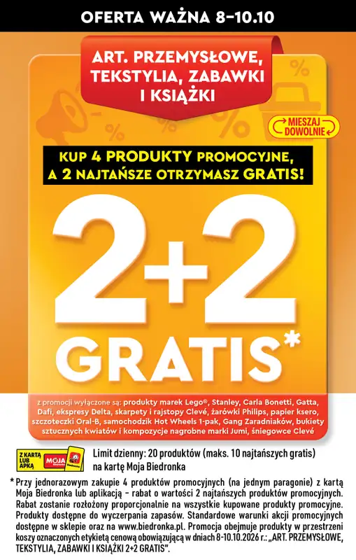 Biedronka - gazetka promocyjna Od czwartku od czwartku 08.10 do środy 14.10 - strona 22