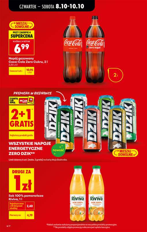 Biedronka - gazetka promocyjna Od czwartku od czwartku 08.10 do środy 14.10 - strona 10