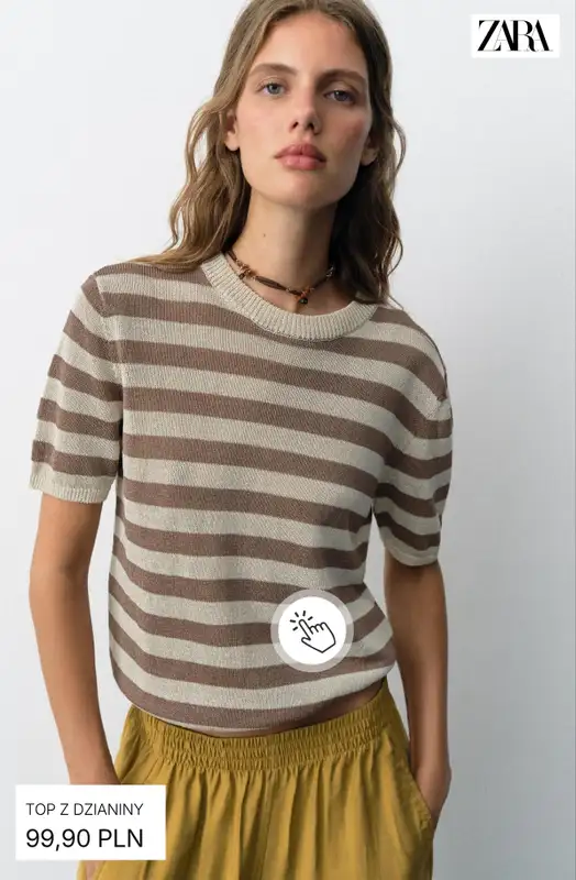 Zara - gazetka promocyjna Topy dzianinowe od niedzieli 11.10  - strona 9