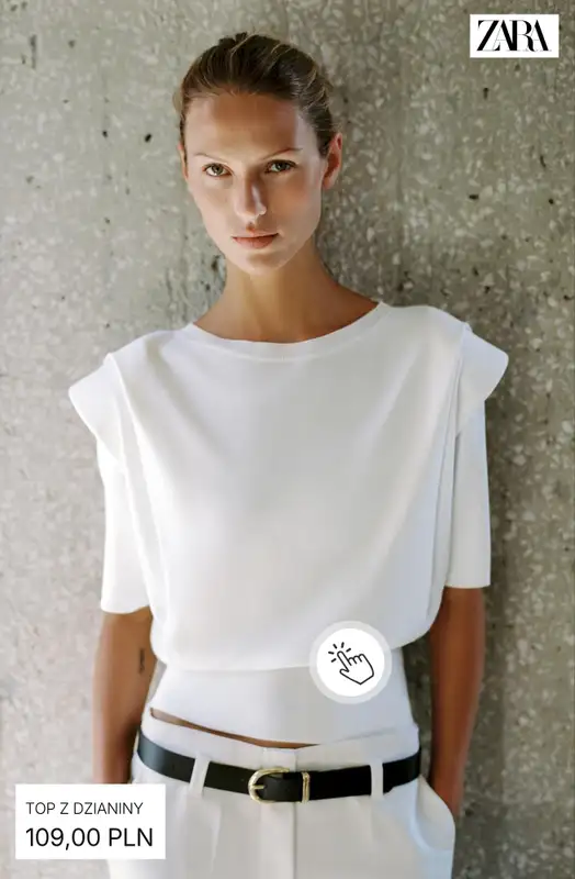 Zara - gazetka promocyjna Topy dzianinowe od niedzieli 11.10  - strona 8