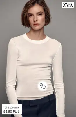 Zara - gazetka promocyjna Topy dzianinowe od niedzieli 11.10  - strona 4