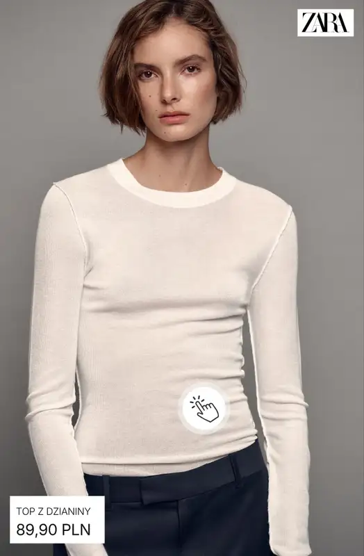 Zara - gazetka promocyjna Topy dzianinowe od niedzieli 11.10  - strona 4