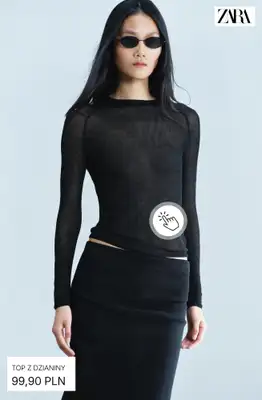 Zara - gazetka promocyjna Topy dzianinowe od niedzieli 11.10  - strona 6