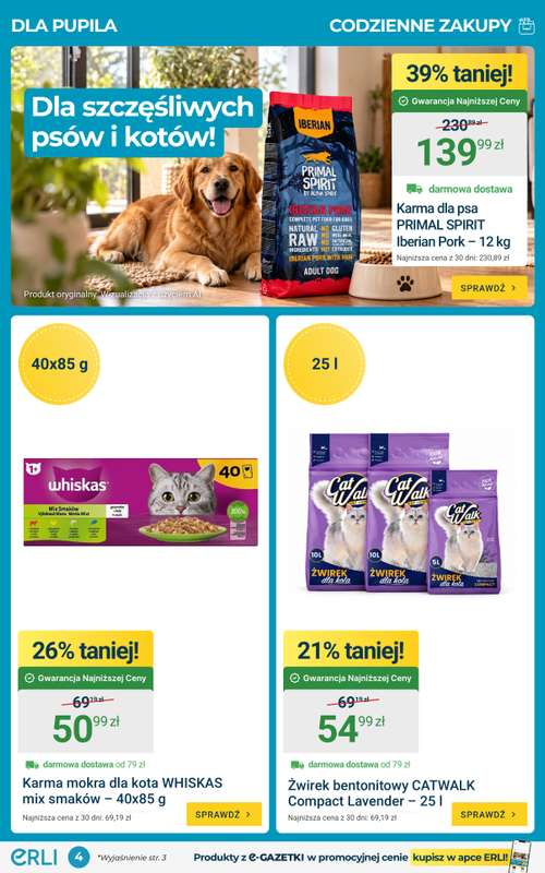 ERLI - gazetka promocyjna Gazetka od poniedziałku 12.10 do niedzieli 18.10 - strona 4