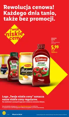 Lidl - gazetka promocyjna Rewolucja Cenowa! od środy 16.09 do czwartku 31.12 - strona 14