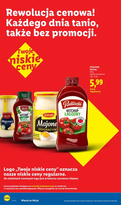 Lidl - gazetka promocyjna Rewolucja Cenowa! od środy 16.09 do czwartku 31.12 - strona 14
