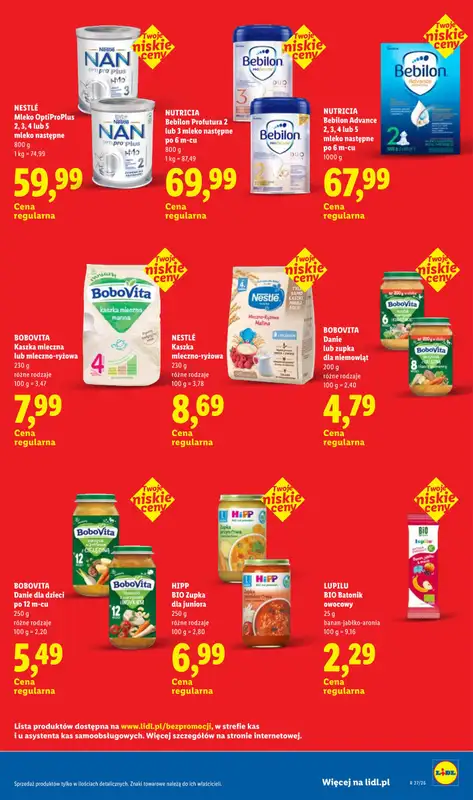 Lidl - gazetka promocyjna Rewolucja Cenowa! od środy 16.09 do czwartku 31.12 - strona 31