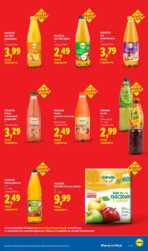 Lidl - gazetka promocyjna Rewolucja Cenowa! od środy 16.09 do czwartku 31.12 - strona 11