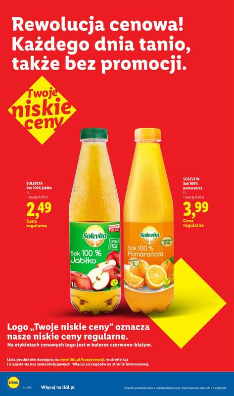 Lidl - gazetka promocyjna Rewolucja Cenowa! od środy 16.09 do czwartku 31.12 - strona 10