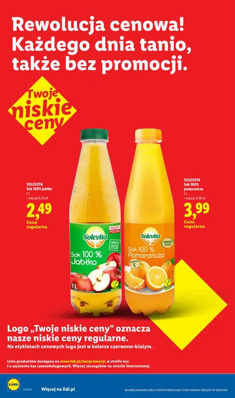 Lidl - gazetka promocyjna Rewolucja Cenowa! od środy 16.09 do czwartku 31.12 - strona 10