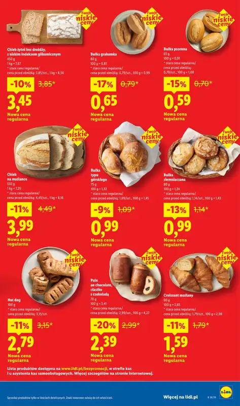 Lidl - gazetka promocyjna Rewolucja Cenowa! od środy 16.09 do czwartku 31.12 - strona 5