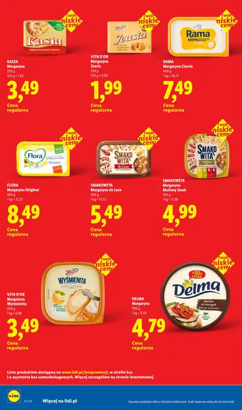Lidl - gazetka promocyjna Rewolucja Cenowa! od środy 16.09 do czwartku 31.12 - strona 18