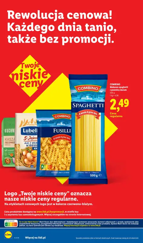 Lidl - gazetka promocyjna Rewolucja Cenowa! od środy 16.09 do czwartku 31.12 - strona 22