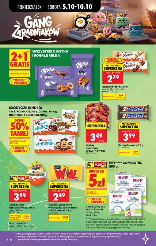 Biedronka - gazetka promocyjna Od poniedziałku od poniedziałku 05.10 do soboty 10.10 - strona 50