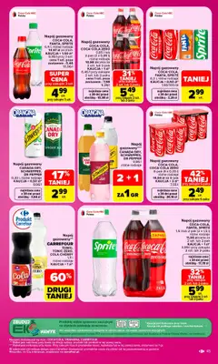 Carrefour - gazetka promocyjna Gazetka Carrefour od poniedziałku od poniedziałku 12.10 do soboty 17.10 - strona 45