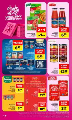 Carrefour - gazetka promocyjna Gazetka Carrefour od poniedziałku od poniedziałku 12.10 do soboty 17.10 - strona 34