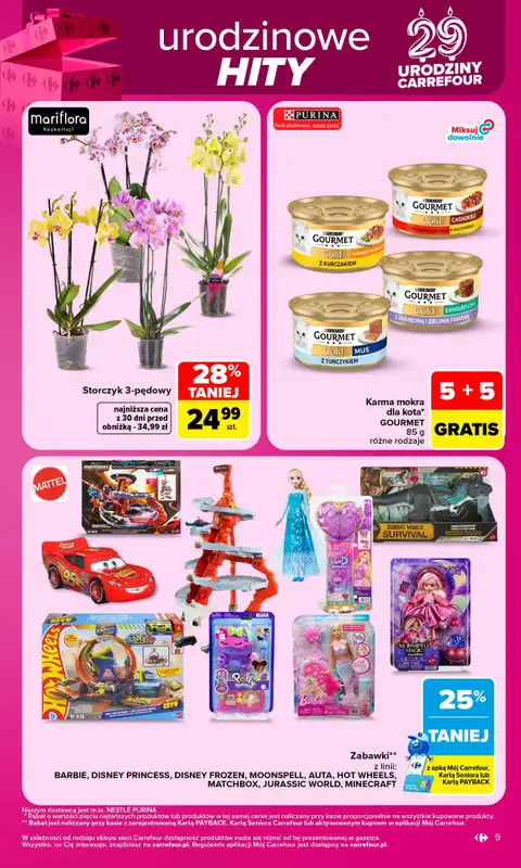 Carrefour - gazetka promocyjna Gazetka Carrefour od poniedziałku od poniedziałku 12.10 do soboty 17.10 - strona 9