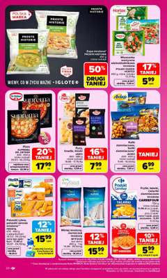 Carrefour - gazetka promocyjna Gazetka Carrefour od poniedziałku od poniedziałku 12.10 do soboty 17.10 - strona 24
