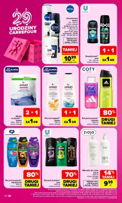 Carrefour - gazetka promocyjna Gazetka Carrefour od poniedziałku od poniedziałku 12.10 do soboty 17.10 - strona 50