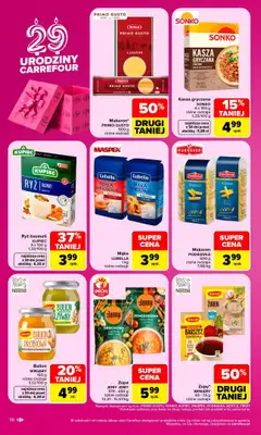 Carrefour - gazetka promocyjna Gazetka Carrefour od poniedziałku od poniedziałku 12.10 do soboty 17.10 - strona 36