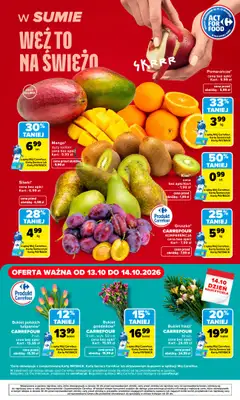 Carrefour - gazetka promocyjna Gazetka Weź to na świeżo od poniedziałku 12.10 do soboty 17.10 - strona 7