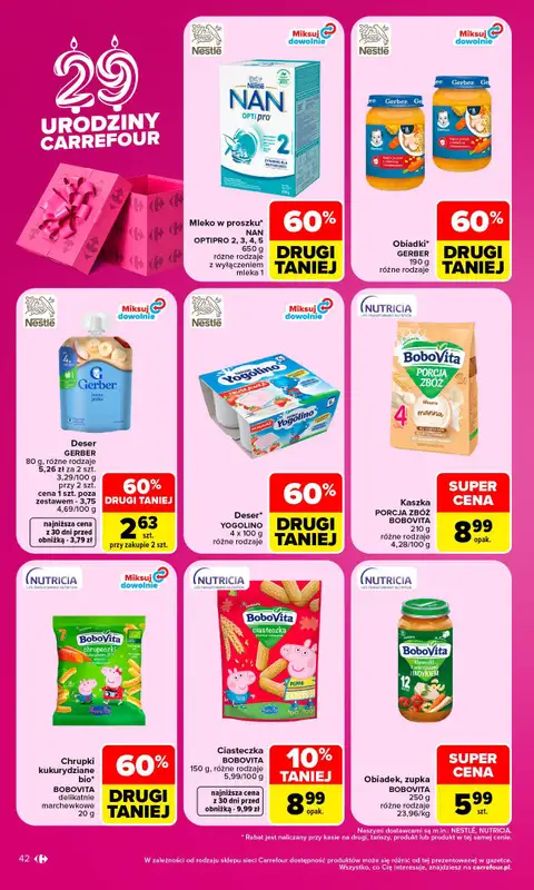 Carrefour Market - gazetka promocyjna Gazetka Carrefour Market od poniedziałku od poniedziałku 12.10 do soboty 17.10 - strona 42