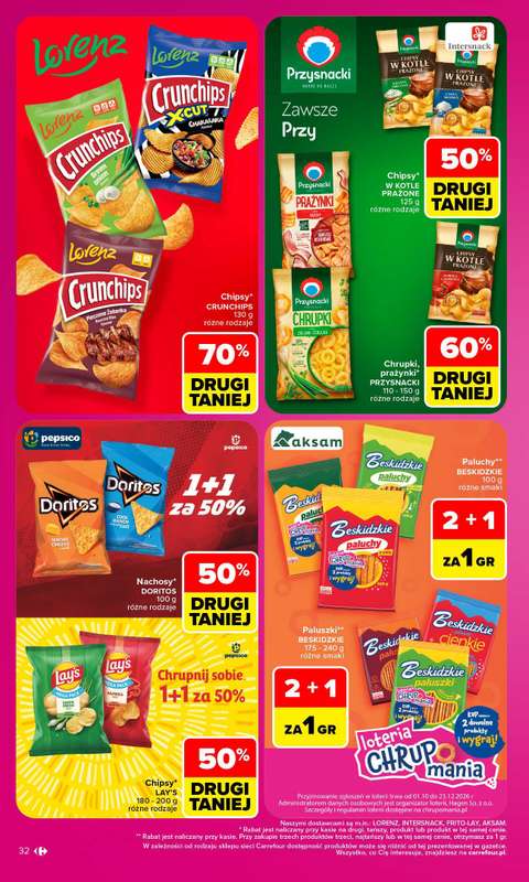 Carrefour Market - gazetka promocyjna Gazetka Carrefour Market od poniedziałku od poniedziałku 12.10 do soboty 17.10 - strona 32