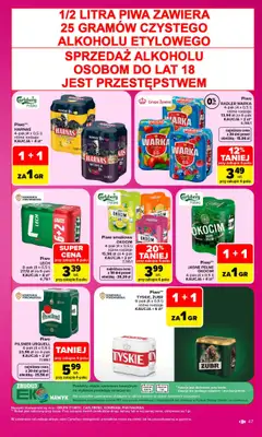 Carrefour Market - gazetka promocyjna Gazetka Carrefour Market od poniedziałku od poniedziałku 12.10 do soboty 17.10 - strona 47