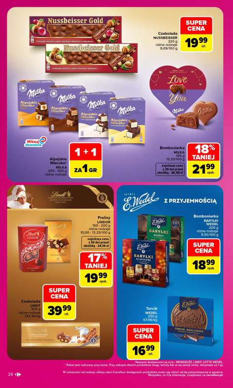 Carrefour Market - gazetka promocyjna Gazetka Carrefour Market od poniedziałku od poniedziałku 12.10 do soboty 17.10 - strona 28