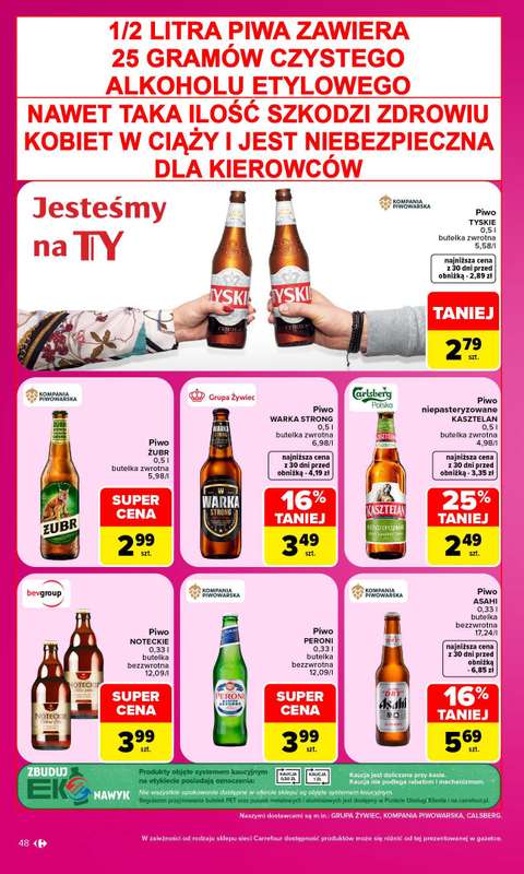 Carrefour Market - gazetka promocyjna Gazetka Carrefour Market od poniedziałku od poniedziałku 12.10 do soboty 17.10 - strona 48