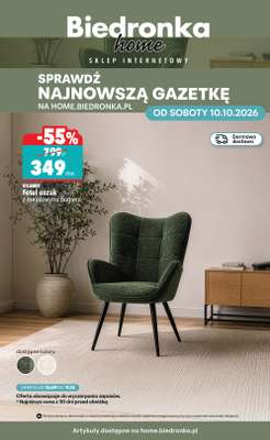 Biedronka Home - gazetka promocyjna Najlepsze oferty od soboty 10.10 do piątku 08.01