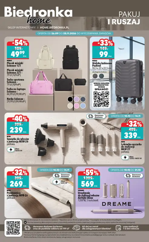 Biedronka Home - gazetka promocyjna Najlepsze oferty od soboty 10.10 do piątku 08.01 - strona 4