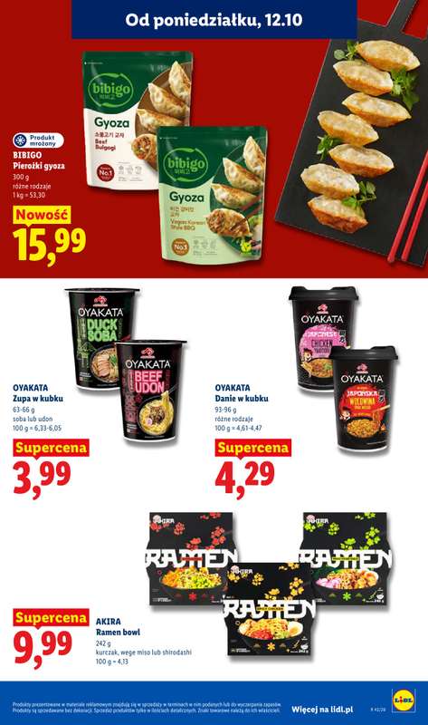 Lidl - gazetka promocyjna Od poniedziałku od poniedziałku 12.10 do środy 14.10 - strona 71
