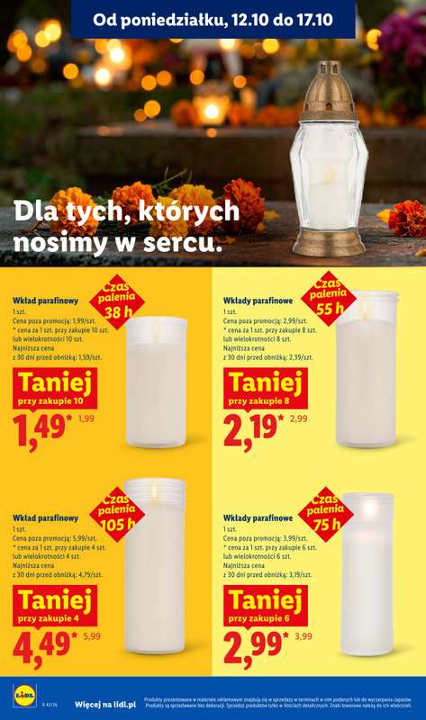 Lidl - gazetka promocyjna Od poniedziałku od poniedziałku 12.10 do środy 14.10 - strona 110