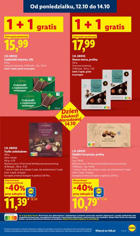 Lidl - gazetka promocyjna Od poniedziałku od poniedziałku 12.10 do środy 14.10 - strona 7