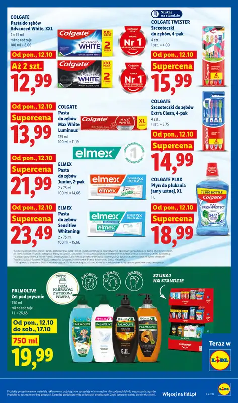 Lidl - gazetka promocyjna Od poniedziałku od poniedziałku 12.10 do środy 14.10 - strona 105