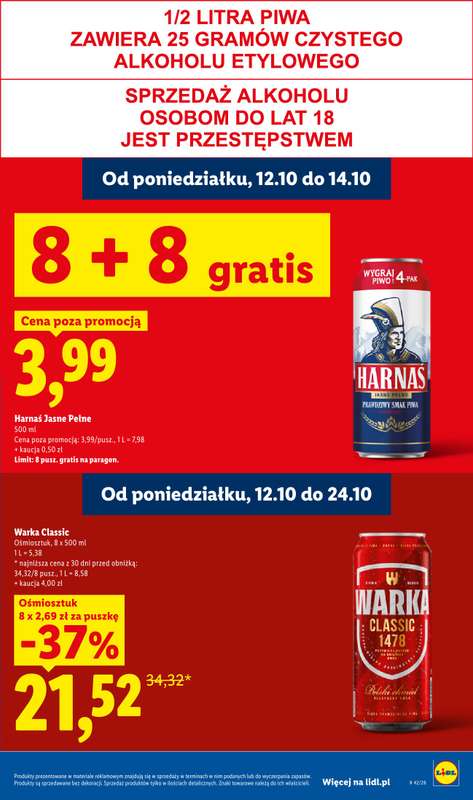 Lidl - gazetka promocyjna Od poniedziałku od poniedziałku 12.10 do środy 14.10 - strona 23