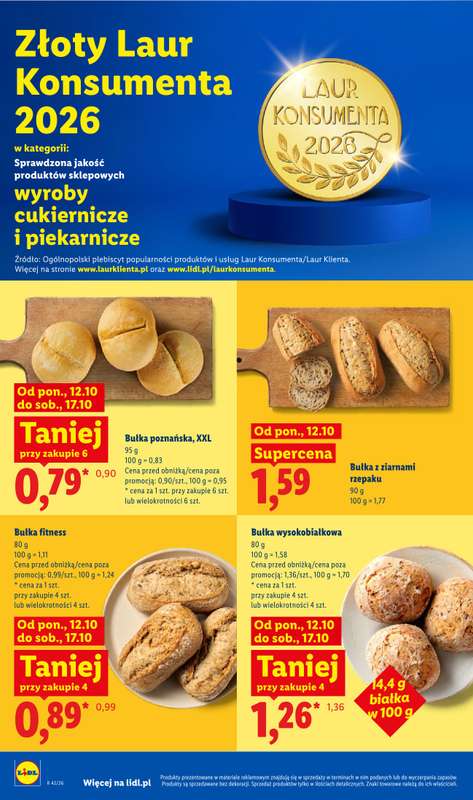Lidl - gazetka promocyjna Od poniedziałku od poniedziałku 12.10 do środy 14.10 - strona 54