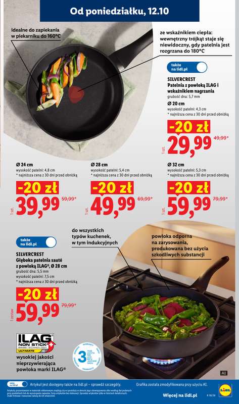 Lidl - gazetka promocyjna Od poniedziałku od poniedziałku 12.10 do środy 14.10 - strona 47