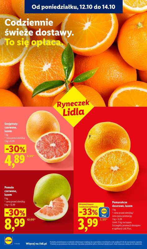 Lidl - gazetka promocyjna Od poniedziałku od poniedziałku 12.10 do środy 14.10 - strona 52