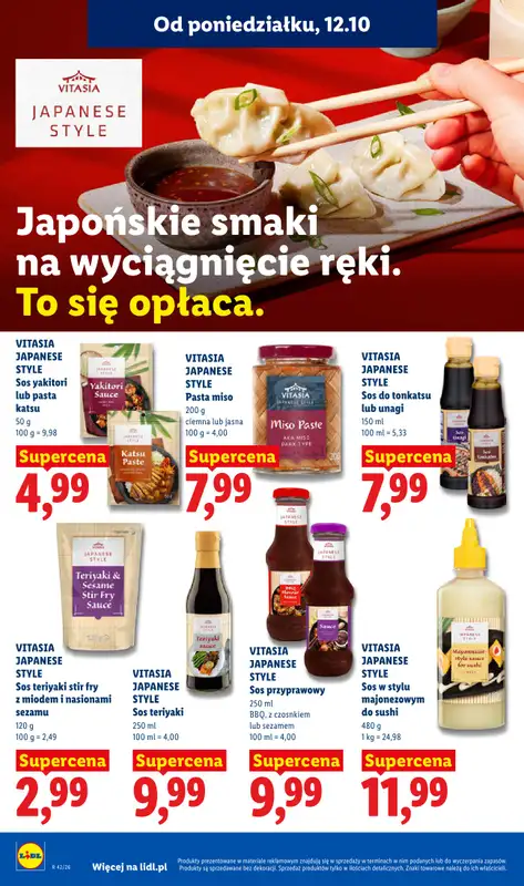 Lidl - gazetka promocyjna Od poniedziałku od poniedziałku 12.10 do środy 14.10 - strona 72
