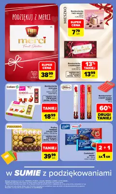 Carrefour - gazetka promocyjna W sumie idealne na Dzień Nauczyciela od poniedziałku 12.10 do środy 14.10 - strona 7