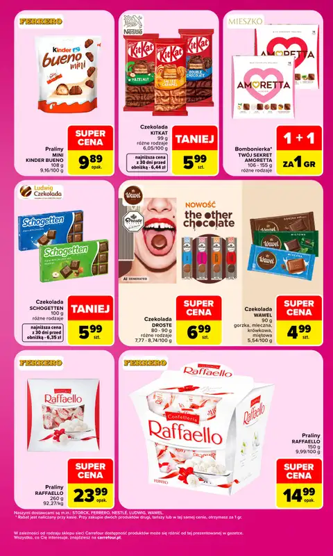 Carrefour - gazetka promocyjna W sumie idealne na Dzień Nauczyciela od poniedziałku 12.10 do środy 14.10 - strona 3